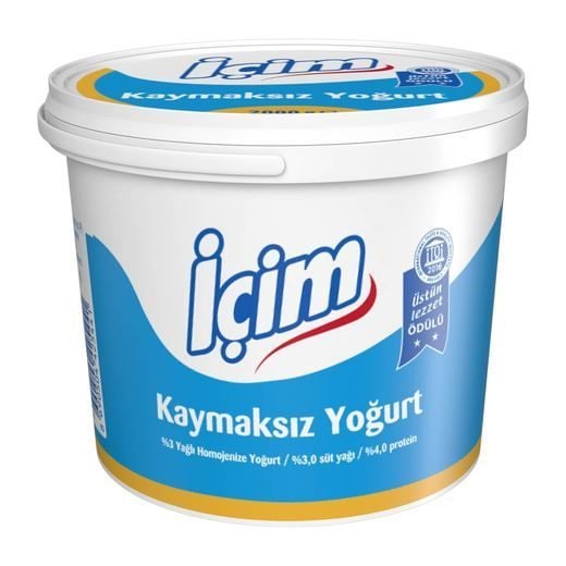 İçim Doğal Yoğurt 2000 Gr