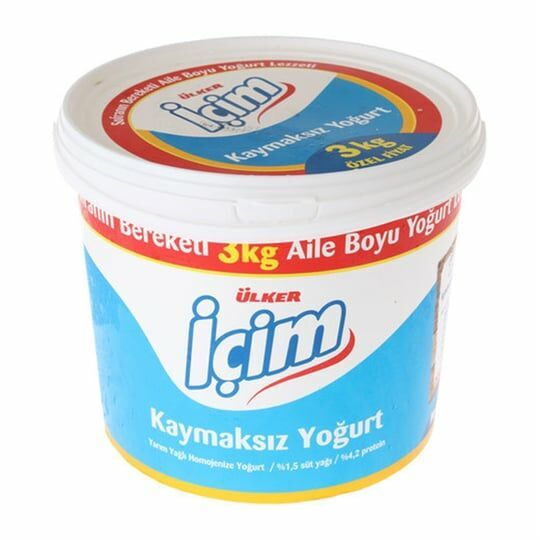 İçim Yarım Yağlı Yoğurt 3000 Gr