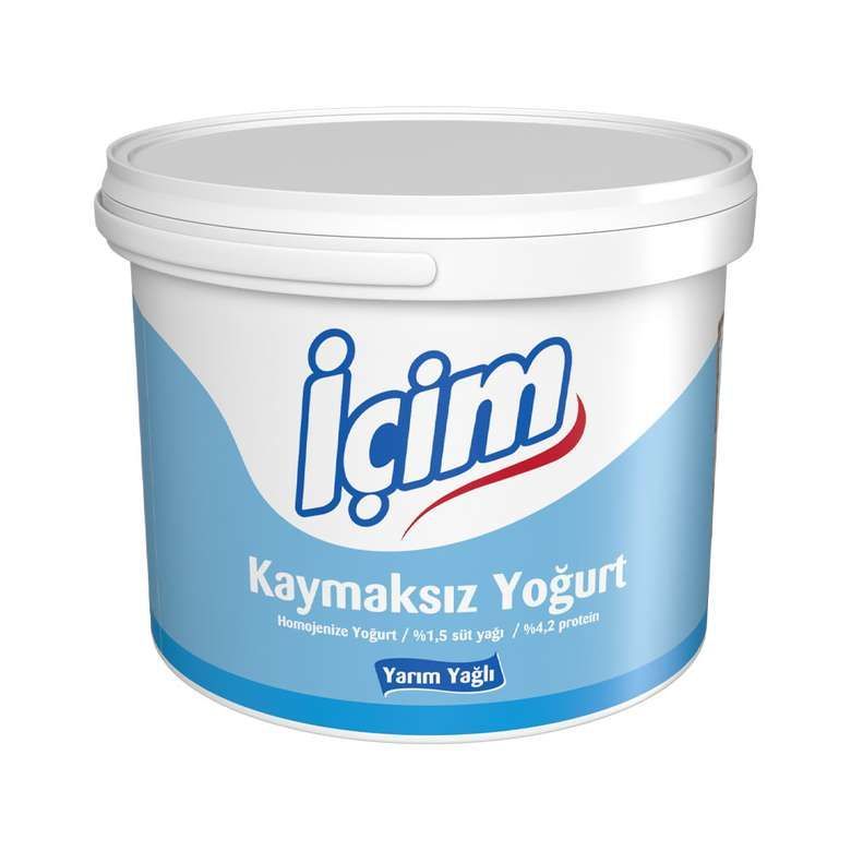 İçim Yarım Yağlı Yoğurt 5 Kg