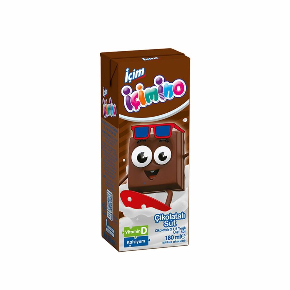 İçimino Süt Çikolata Aromalı 180 Ml 6'lı