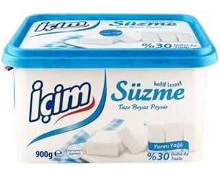 İçim Yarım Yağlı Süzme Beyaz Peynir 900 Gr