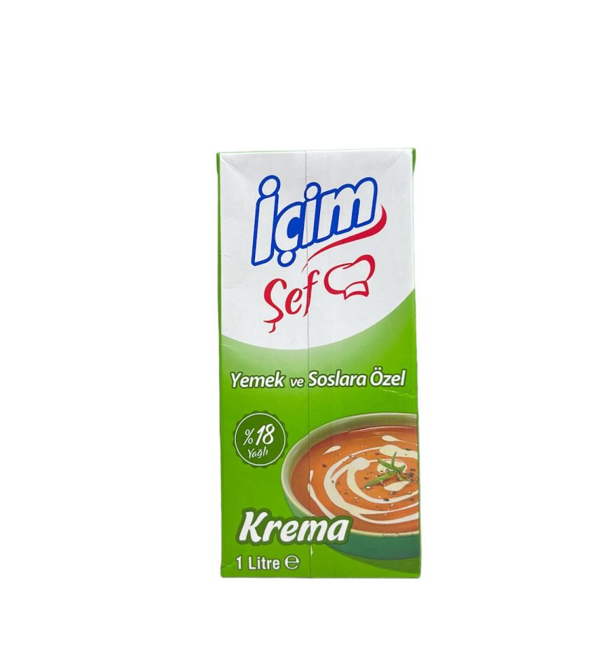 İçim Yemeklik Sıvı Krema 1 Kg