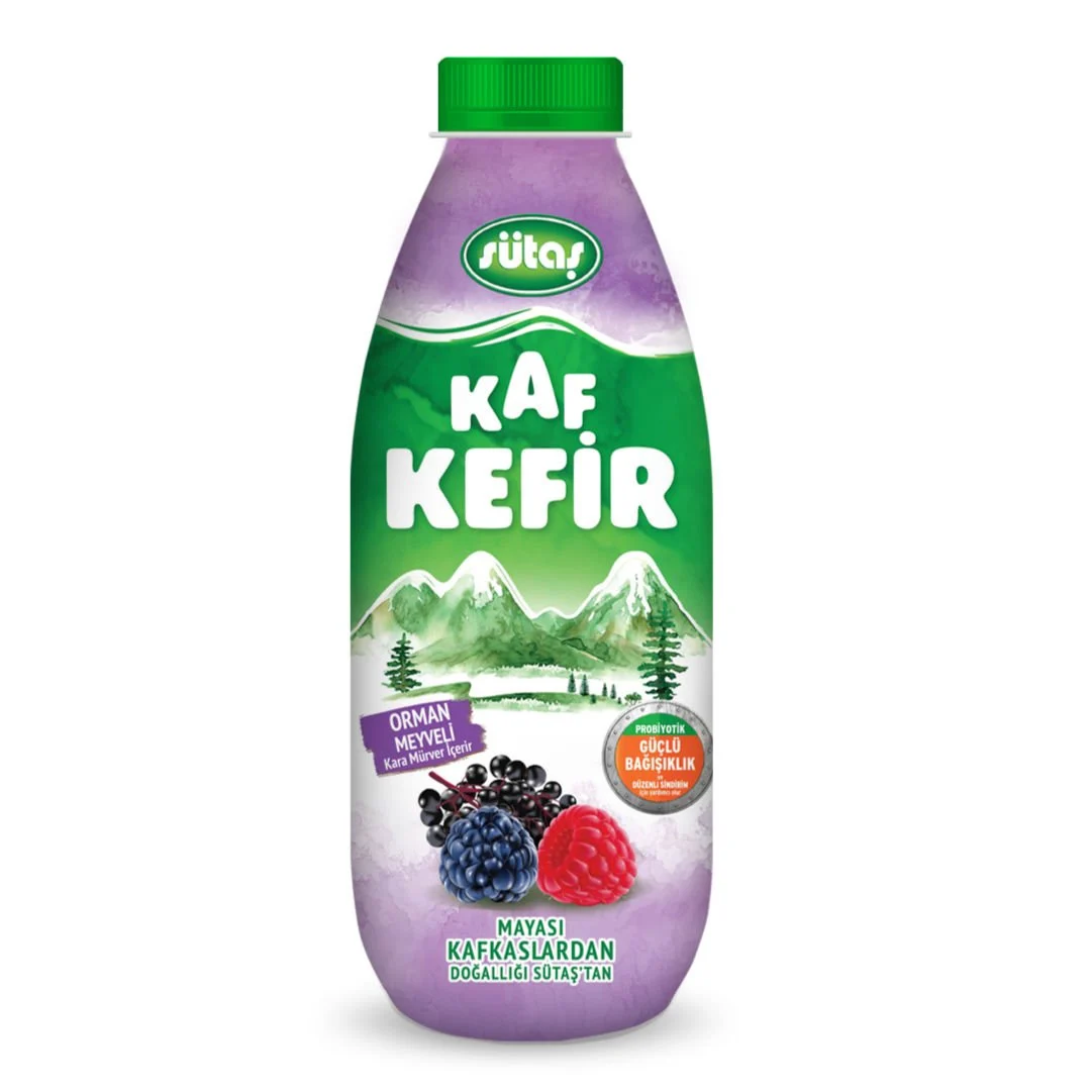 Sütaş Orman Meyveli Kaf Kefir 1 Lt