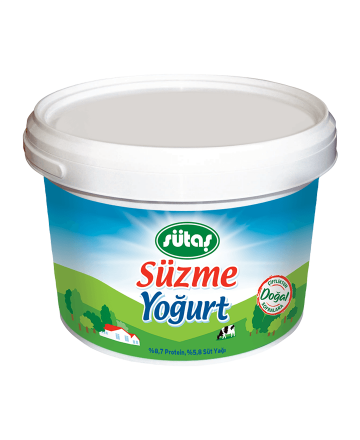 Sütaş Süzme Yoğurt Kova 3 Kg