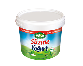 Sütaş Ekstra Yoğun Süzme Yoğurt 3 Kg
