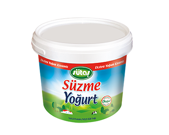 Sütaş Ekstra Yoğun Süzme Yoğurt 3 Kg