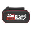 Kress KAB21 20Volt 4.0Ah. Li-ion Kross Pack Profesyonel Yedek Akü