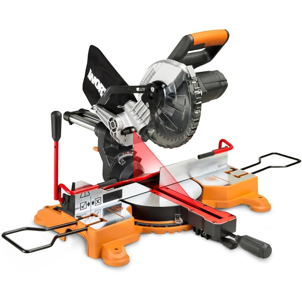 WORX WX845.9 20Volt 216MM Profesyonel Kızaklı Gönye Kesme (Akü Dahil Değildir)