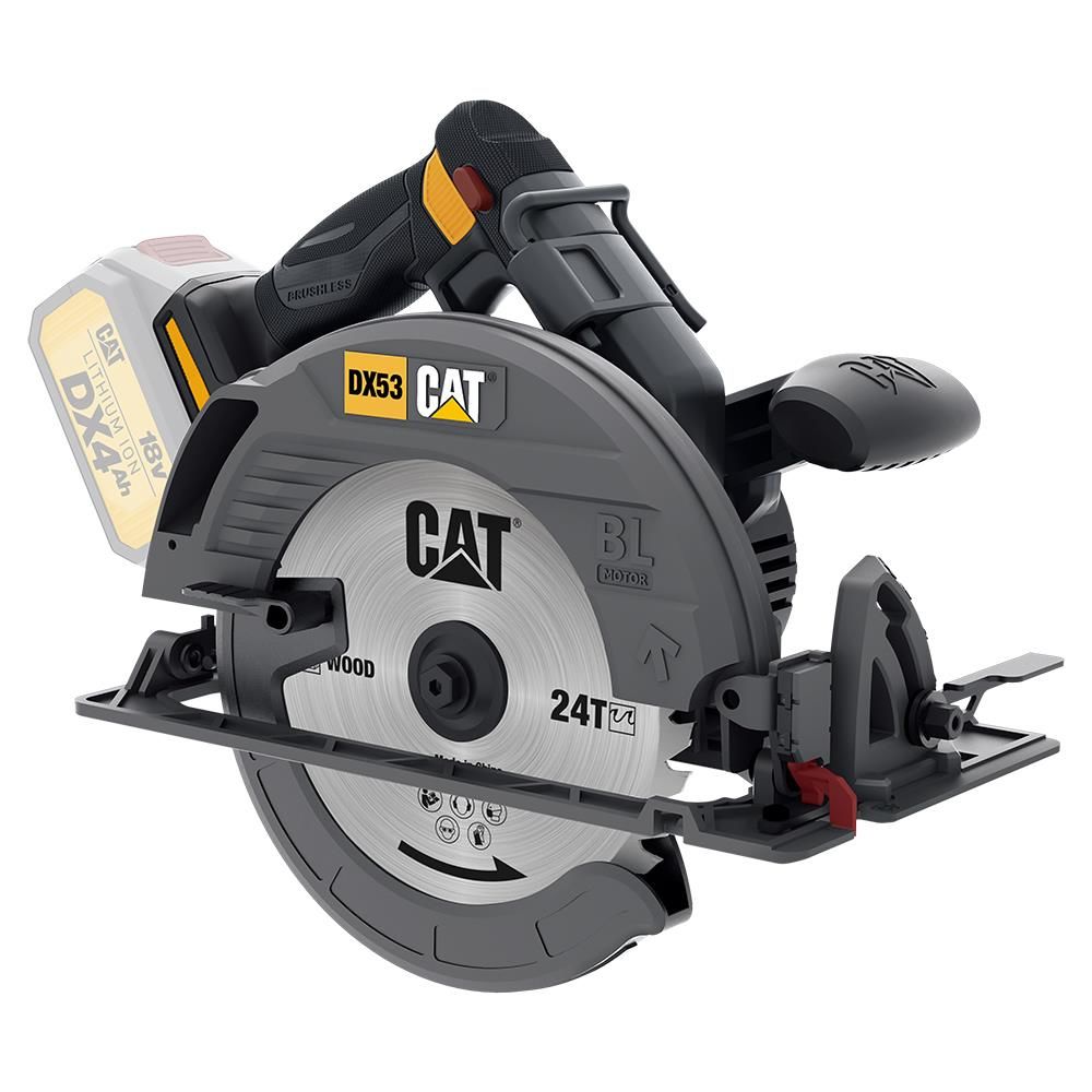 CAT DX53B 18Volt 185mm Kömürsüz Profesyonel Daire Testere (Akü Dahil Değildir)