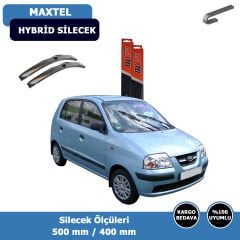 Hyundai Atos Ön Silecek Süpürgesi Hybrid (1997-2008) Maxtel