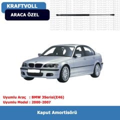BMW 3 Serisi (E46) Kaput Amortisörü (2000-2007) Kraftvoll