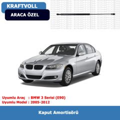 BMW 3 Serisi (E90) Kaput Amortisörü (2005-2012) Kraftvoll