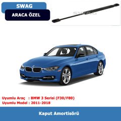 BMW 3 Serisi (F30) Kaput Amortisörü (2011-2020) Swag
