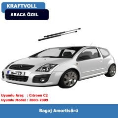 Cıtroen C2 Bagaj Amortisörü (2003-2009)Kraftvoll