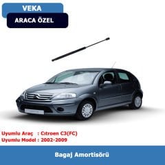 Cıtroen C3 Bagaj Amortisörü (2002-2009)Veka