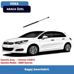Cıtroen C4(B7) Bagaj Amortisörü (2009 →)Veka