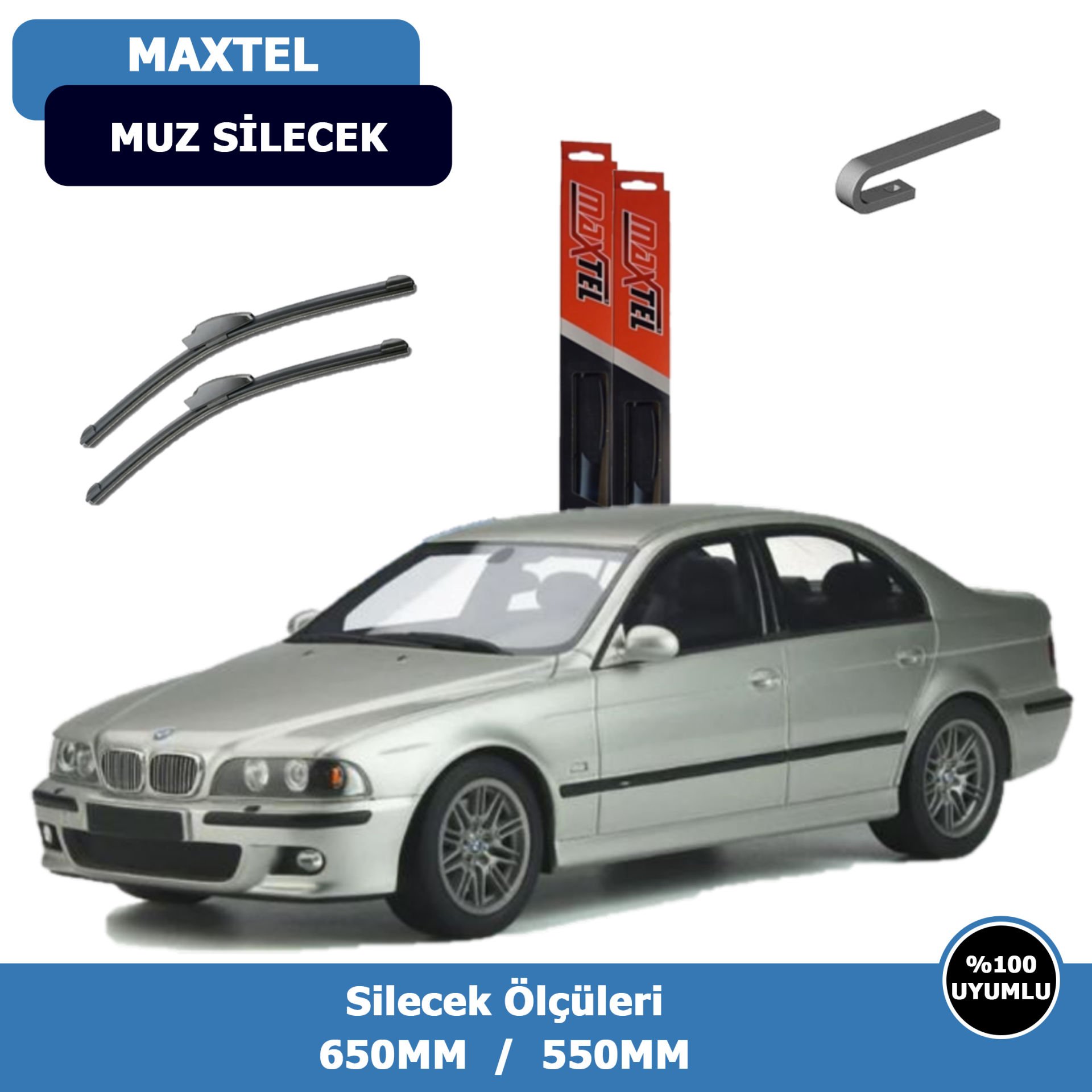 BMW 5 Serisi E39 Ön Silecek Süpürgesi (1996-2003)Maxtel