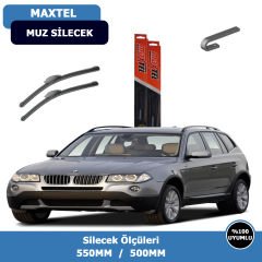BMW X3 (E83) Ön Silecek Süpürgesi (2003-2010)Maxtel