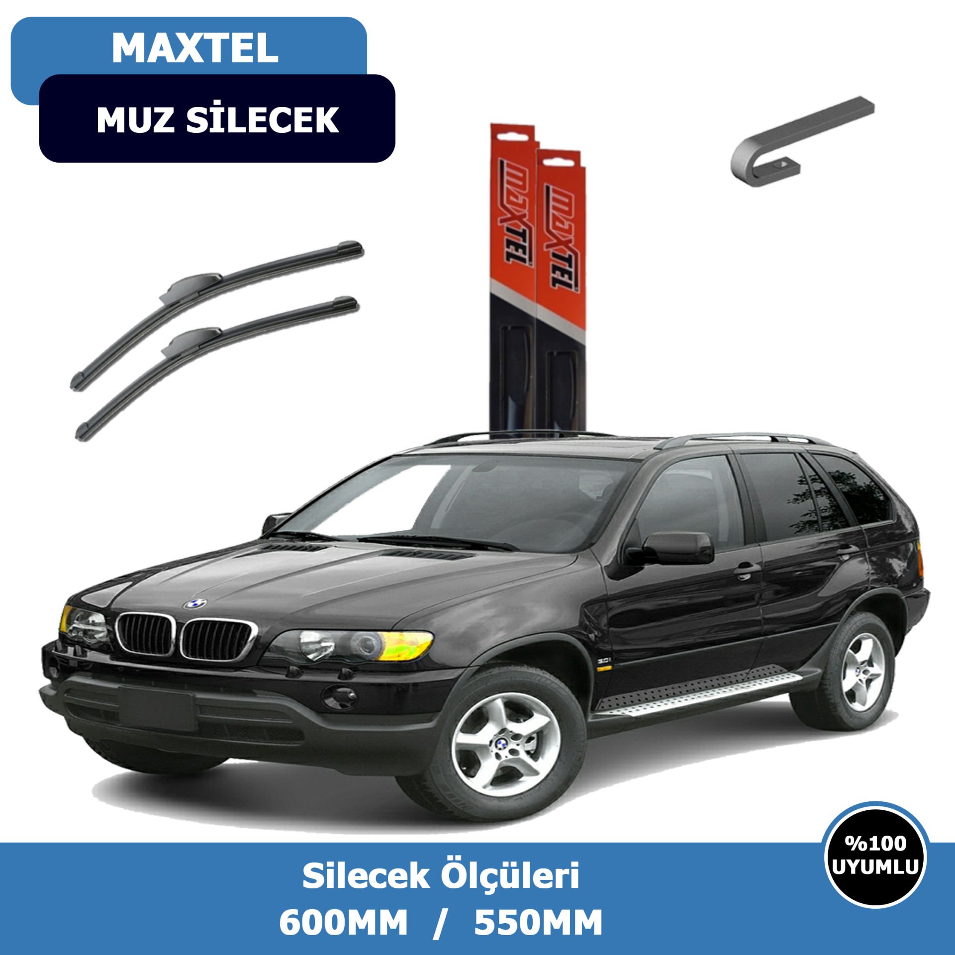 BMW X5 (E53) Ön Silecek Süpürgesi (2000-2007)Maxtel