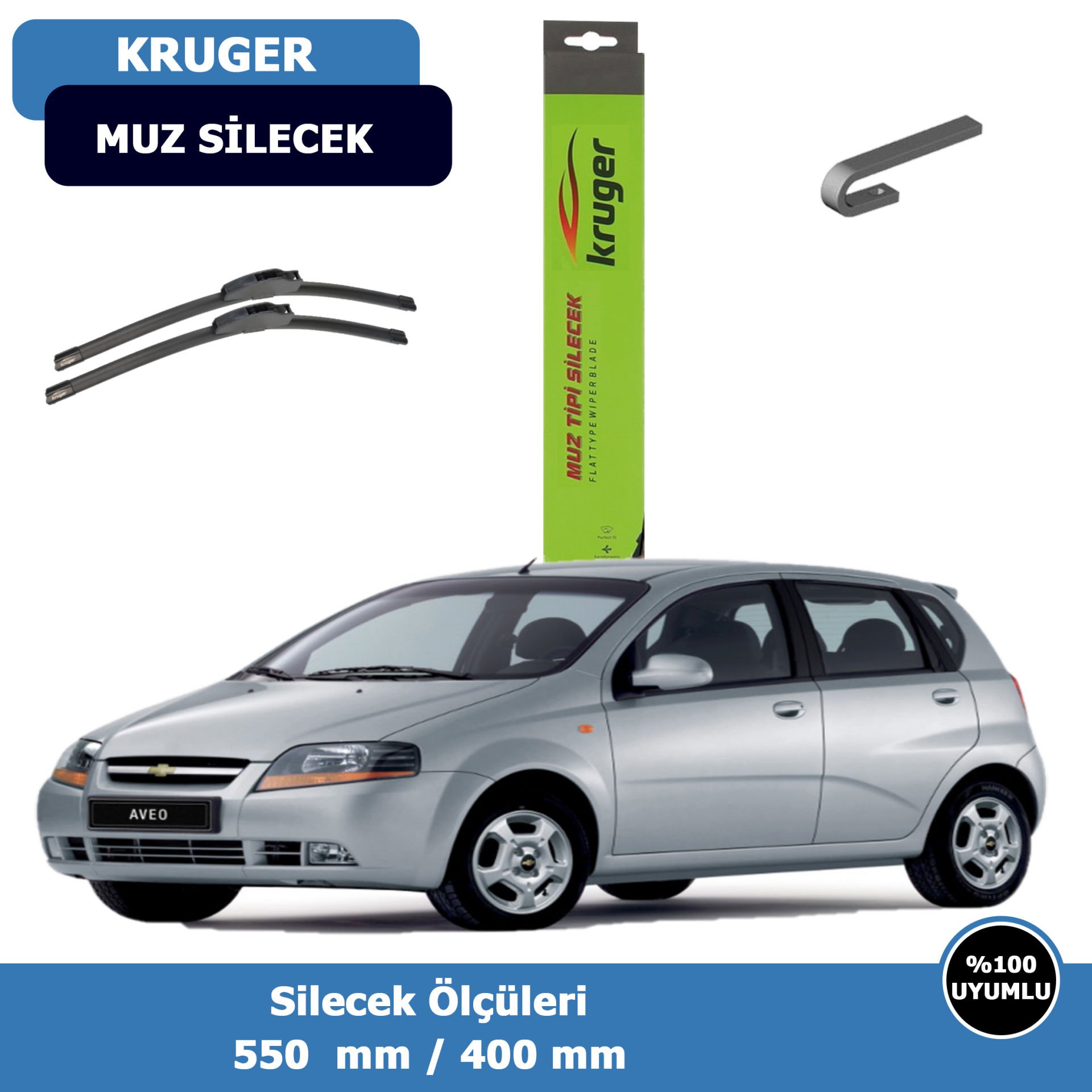 Chevrolet Kalos Ön Silecek Süpürgesi (2005-2009)Kruger