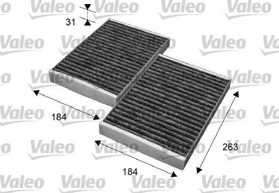 Mercedes S350CDI W221 OM642 Polen Filtresi 2009-2013 (173KW-235HP)Valeo