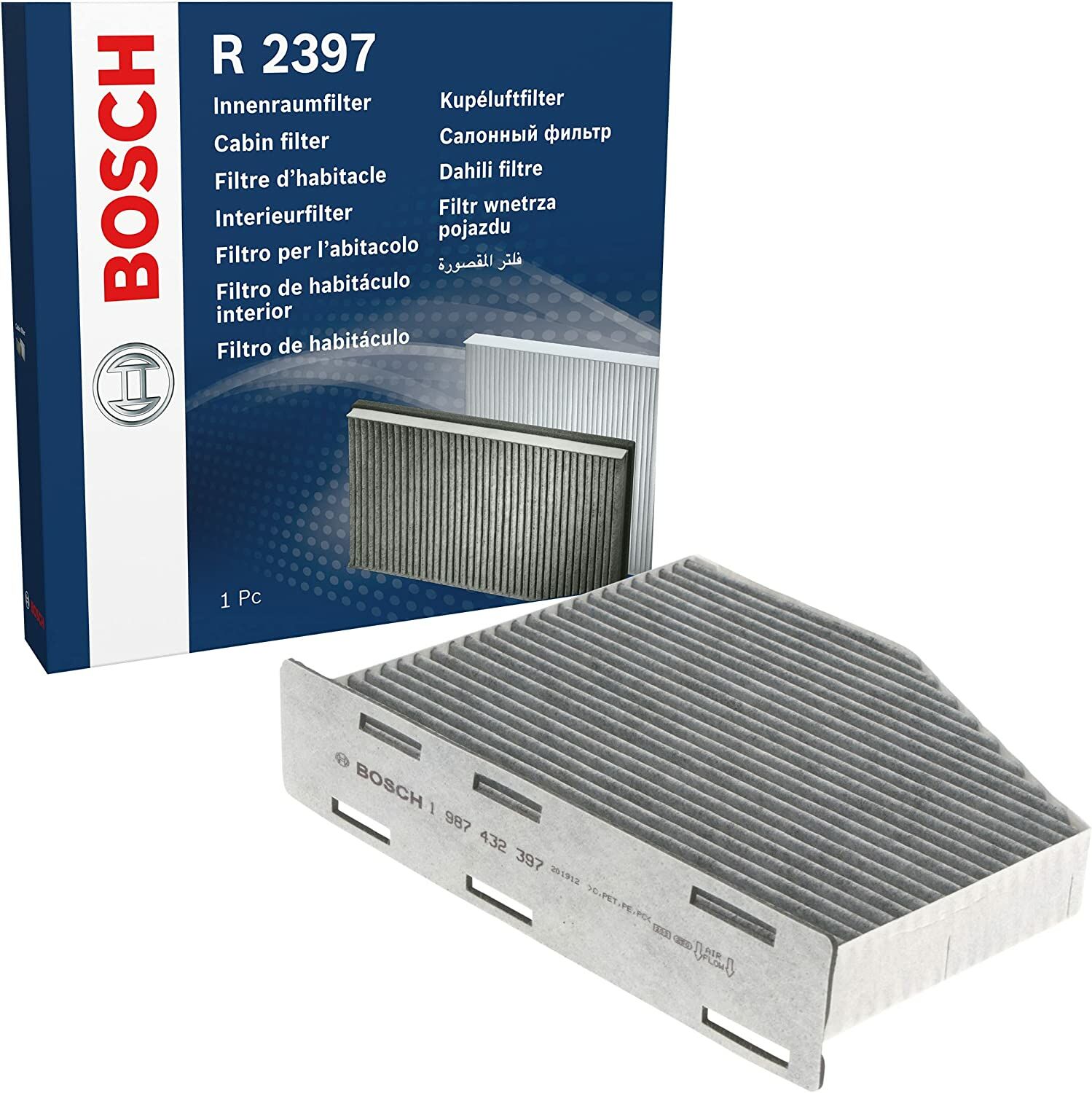 Audi A3(8P) 1.6 Polen Filtresi(Karbonlu) 2003-2013 (75KW-102HP) Bosch