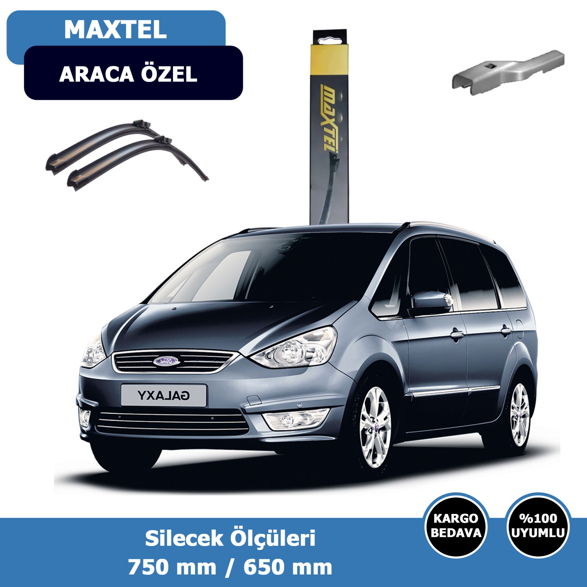 Ford Galaxy Ön Silecek Süpürgesi (2006-2014)Maxtel