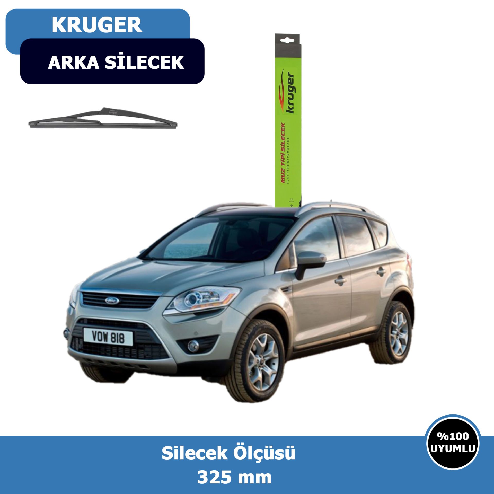 Ford Kuga I Arka Silecek Süpürgesi (2008-2012)Kruger