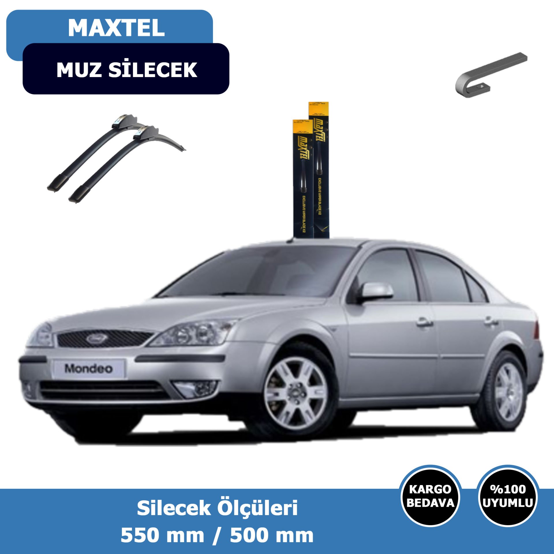 Ford Mondeo III Ön Silecek Süpürgesi (2000-2007)Maxtel