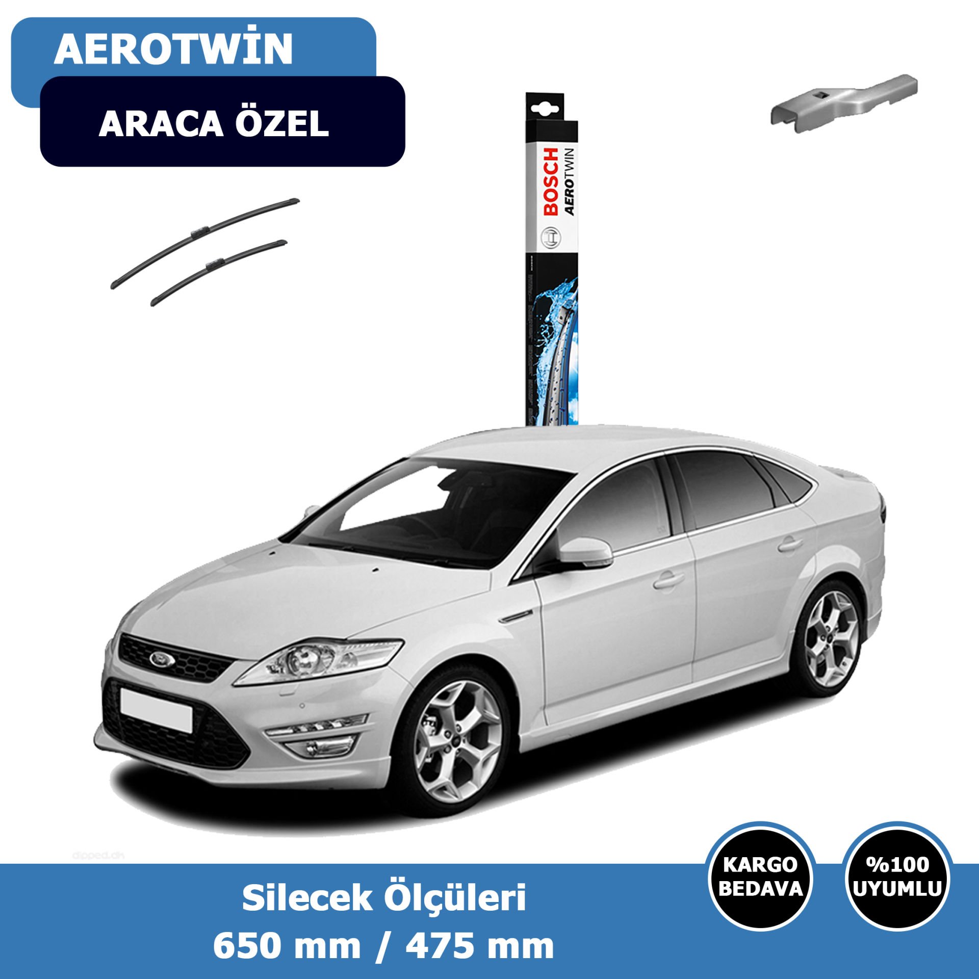Ford Mondeo IV Ön Silecek Süpürgesi (2007-2013)Bosch