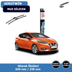 Nissan Micra Ön Silecek Süpürgesi (2019-2021)Bosch Aerotwin