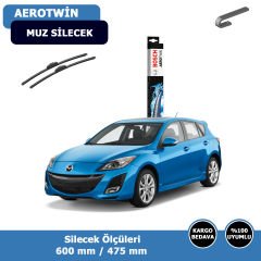 Mazda 3 Hatchback Ön Silecek Süpürgesi (2009-2013)Bosch