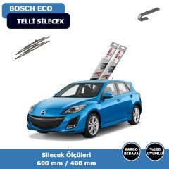 Mazda 3 Hatchback Ön Silecek Süpürgesi (2009-2013)Bosch Eco