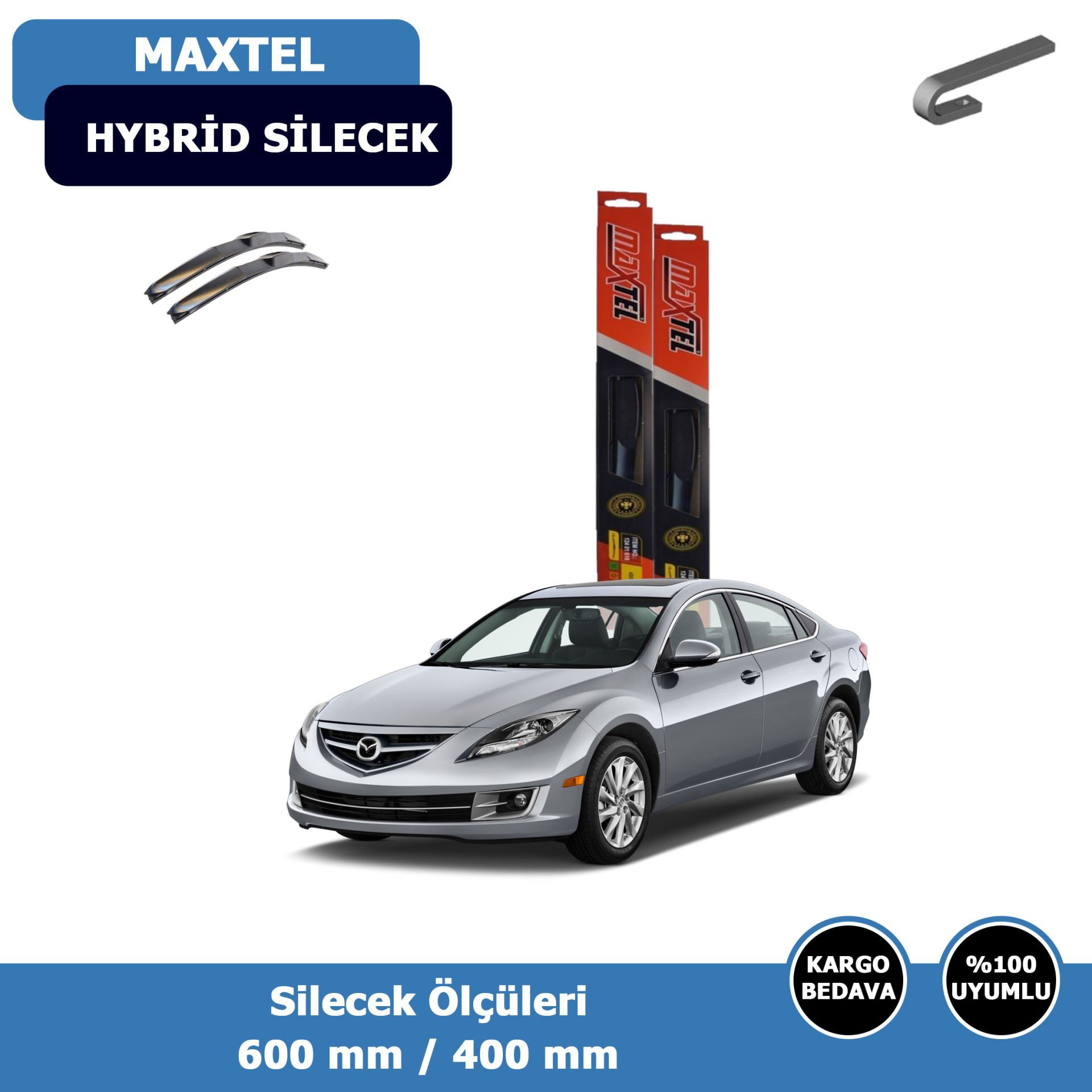 Mazda 6 Ön Silecek Süpürgesi Hybrid (2008-2012)Maxtel