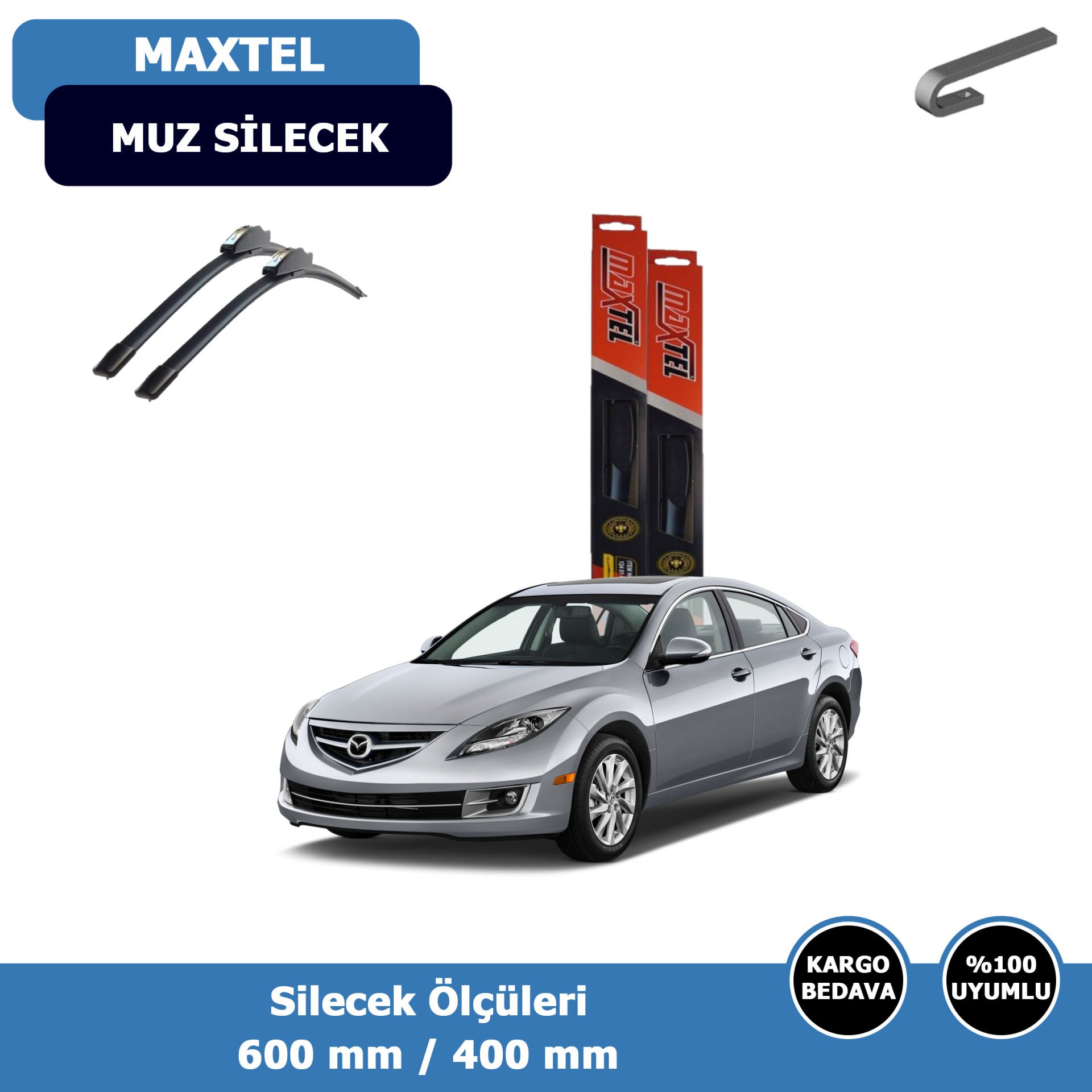 Mazda 6 Ön Silecek Süpürgesi (2008-2012)Maxtel