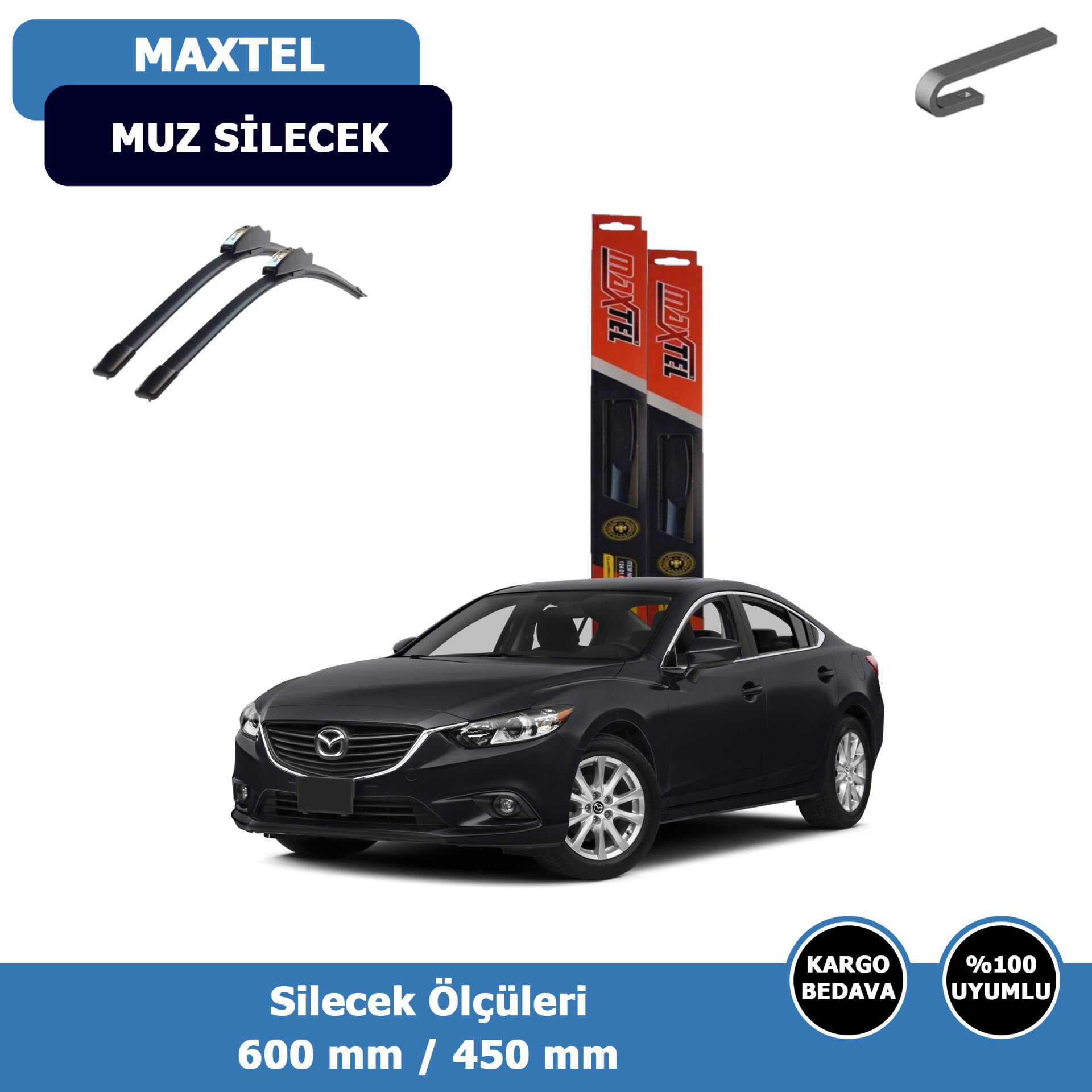 Mazda 6 Ön Silecek Süpürgesi (2013-2015)Maxtel