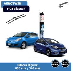 Nissan Note Ön Silecek Süpürgesi (2006-2014)Bosch Aerotwin
