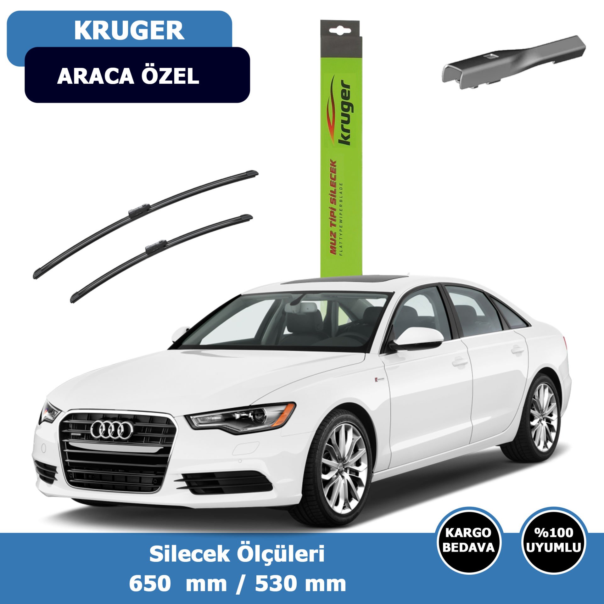 Audi A6 Ön Silecek Süpürgesi (2011-2019)Kruger