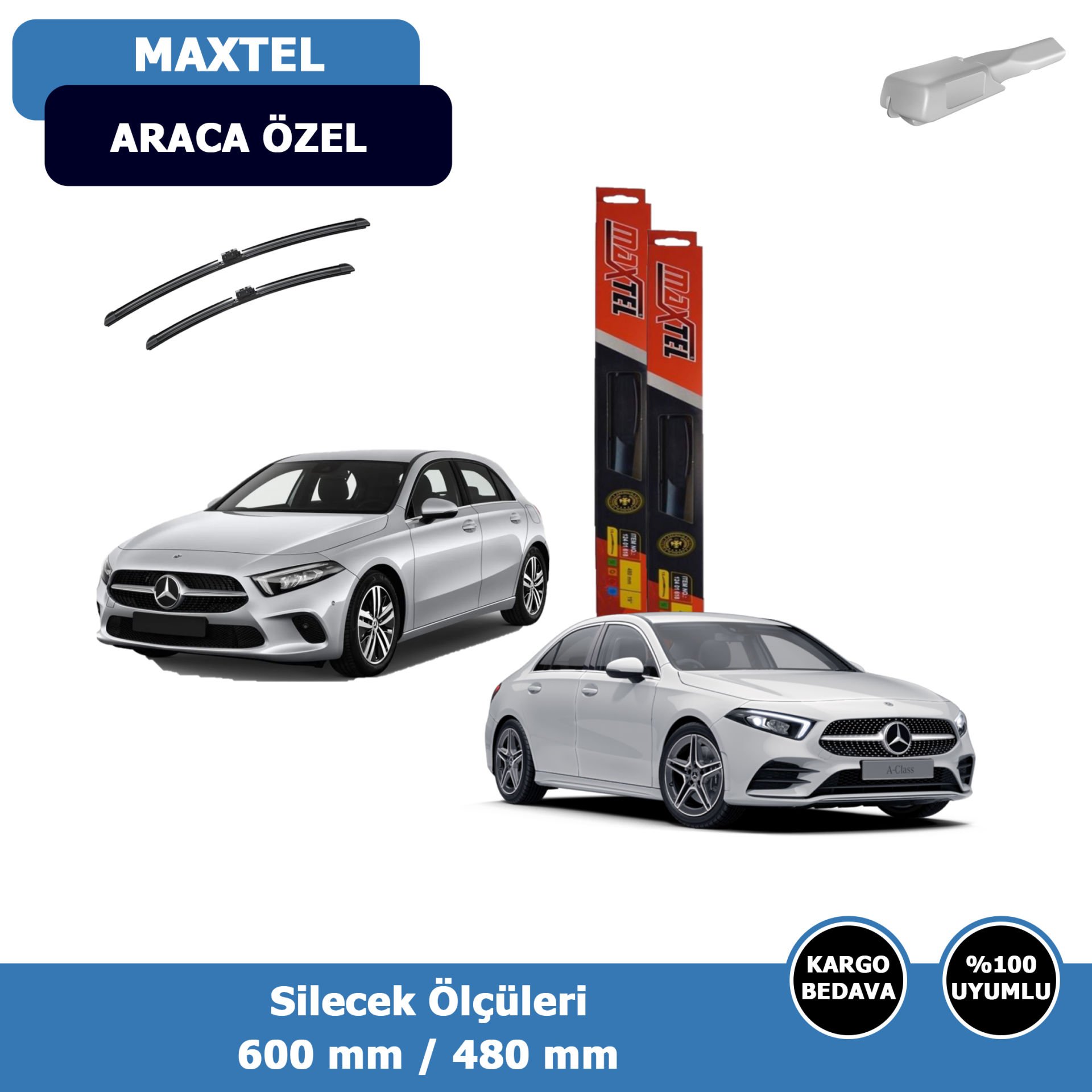 Mercedes A Serisi W177 Ön Silecek Süpürgesi (2020-2022)Maxtel