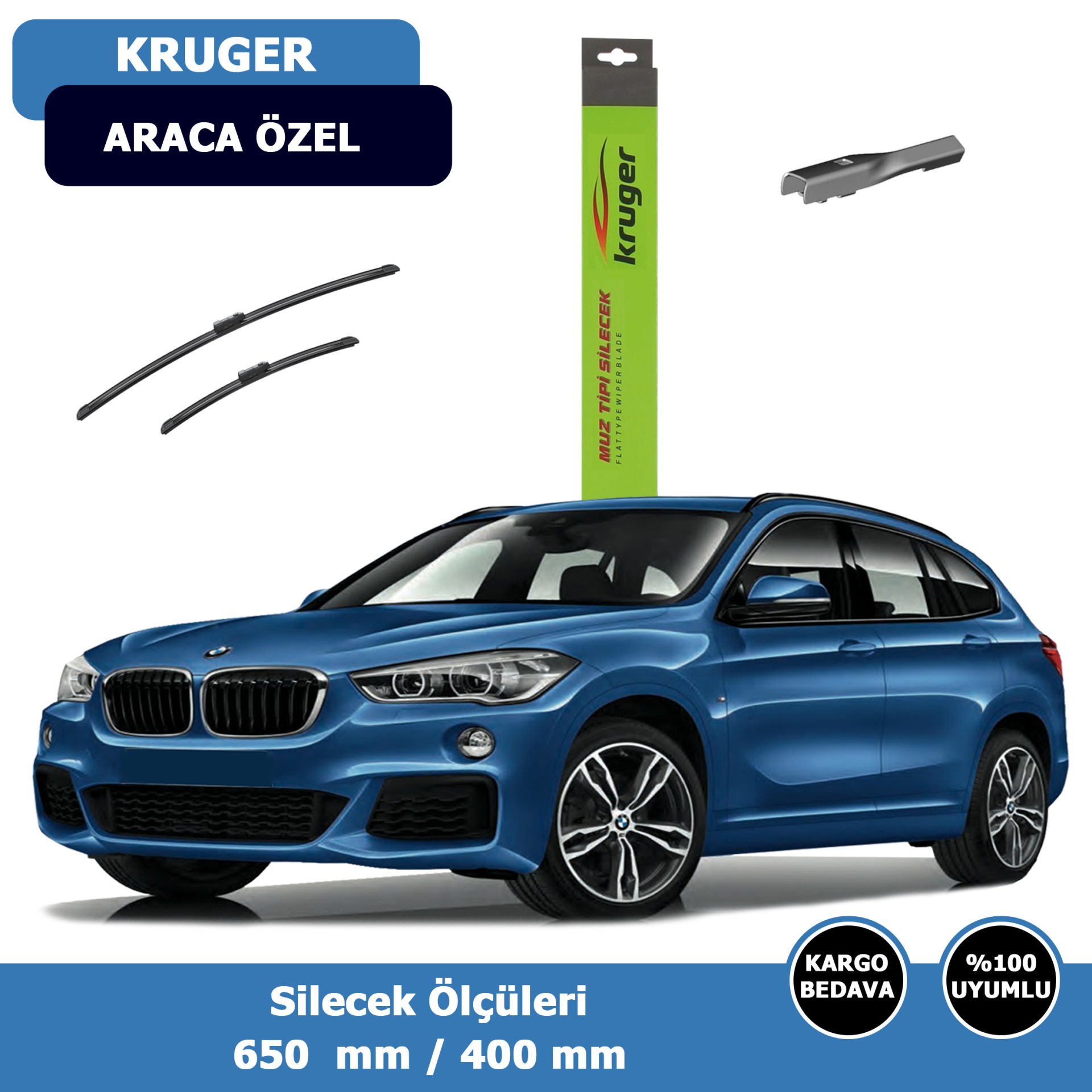 BMW X1 (F48) Ön Silecek Süpürgesi (2016-2021)Kruger