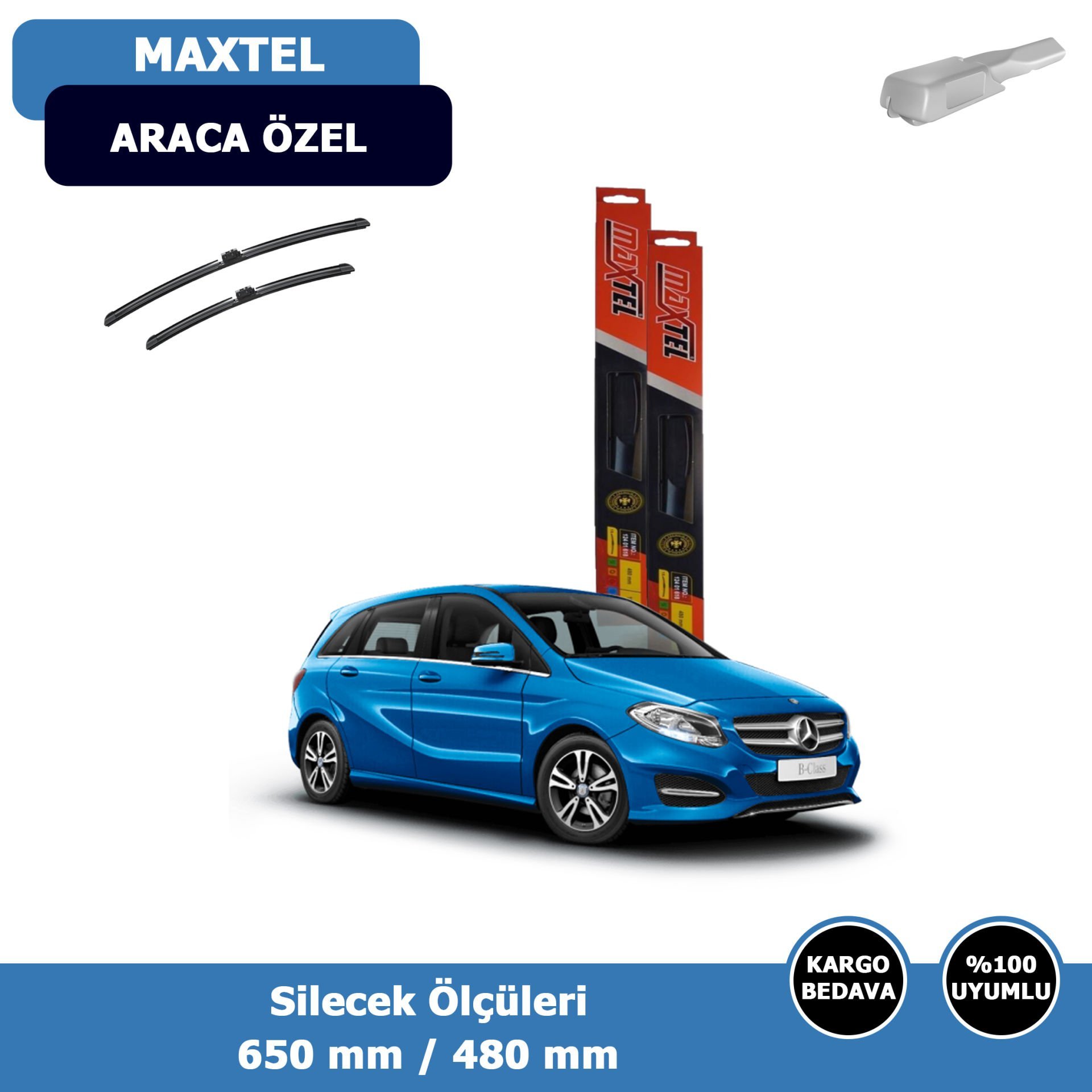 Mercedes B Serisi W246 Ön Silecek Süpürgesi (2016-2020)Maxtel