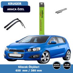 Chevrolet  Aveo(HB) Ön Silecek Süpürgesi (2011-2013)Kruger