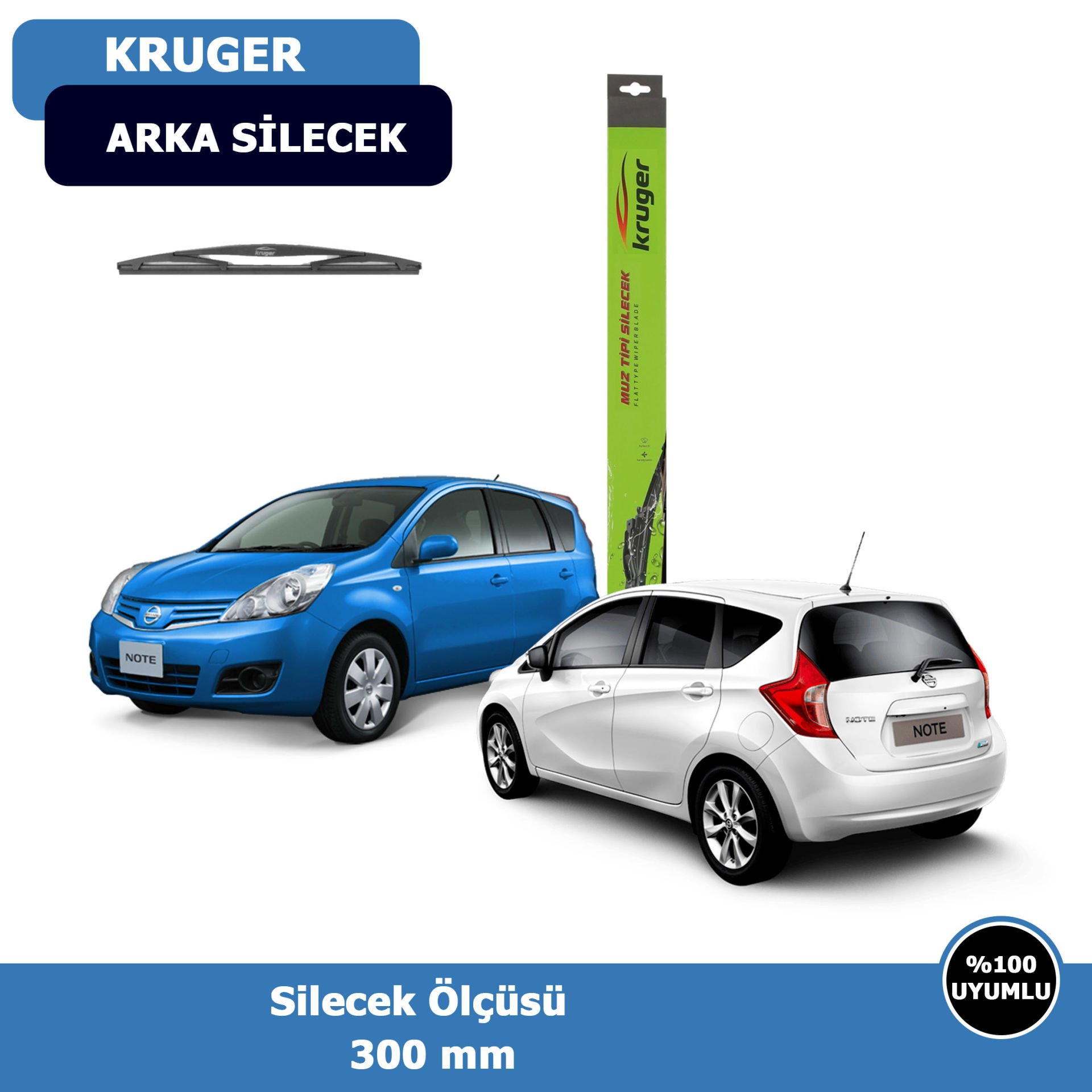 Nissan Note Arka Silecek Süpürgesi (2006-2014)Kruger