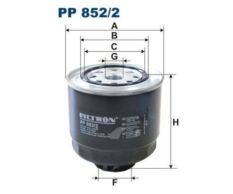 Mıtsubıshı L200 2.5 Yakıt Filtresi 2006-2015 (100KW-136HP)Filtron
