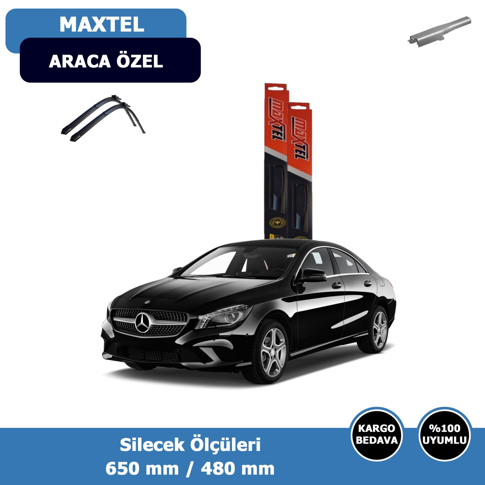 Mercedes CLA Serisi W117 Ön Silecek Süpürgesi (2013-2015)Maxtel