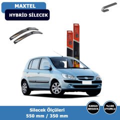 Hyundai Getz Ön Silecek Süpürgesi Hybrid (2002-2011)Maxtel