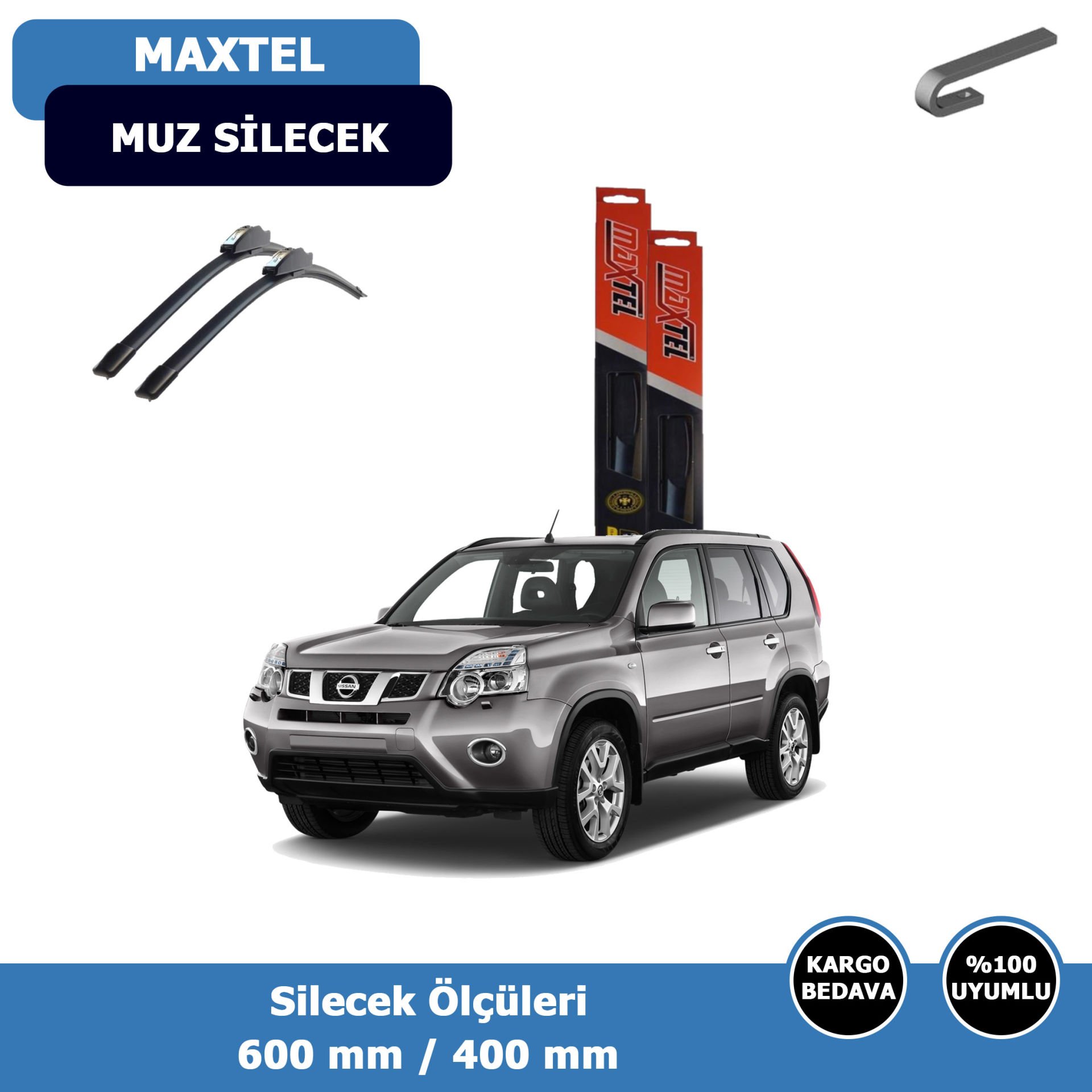 Nissan X-Trail Ön Silecek Süpürgesi (2007-2014)Maxtel