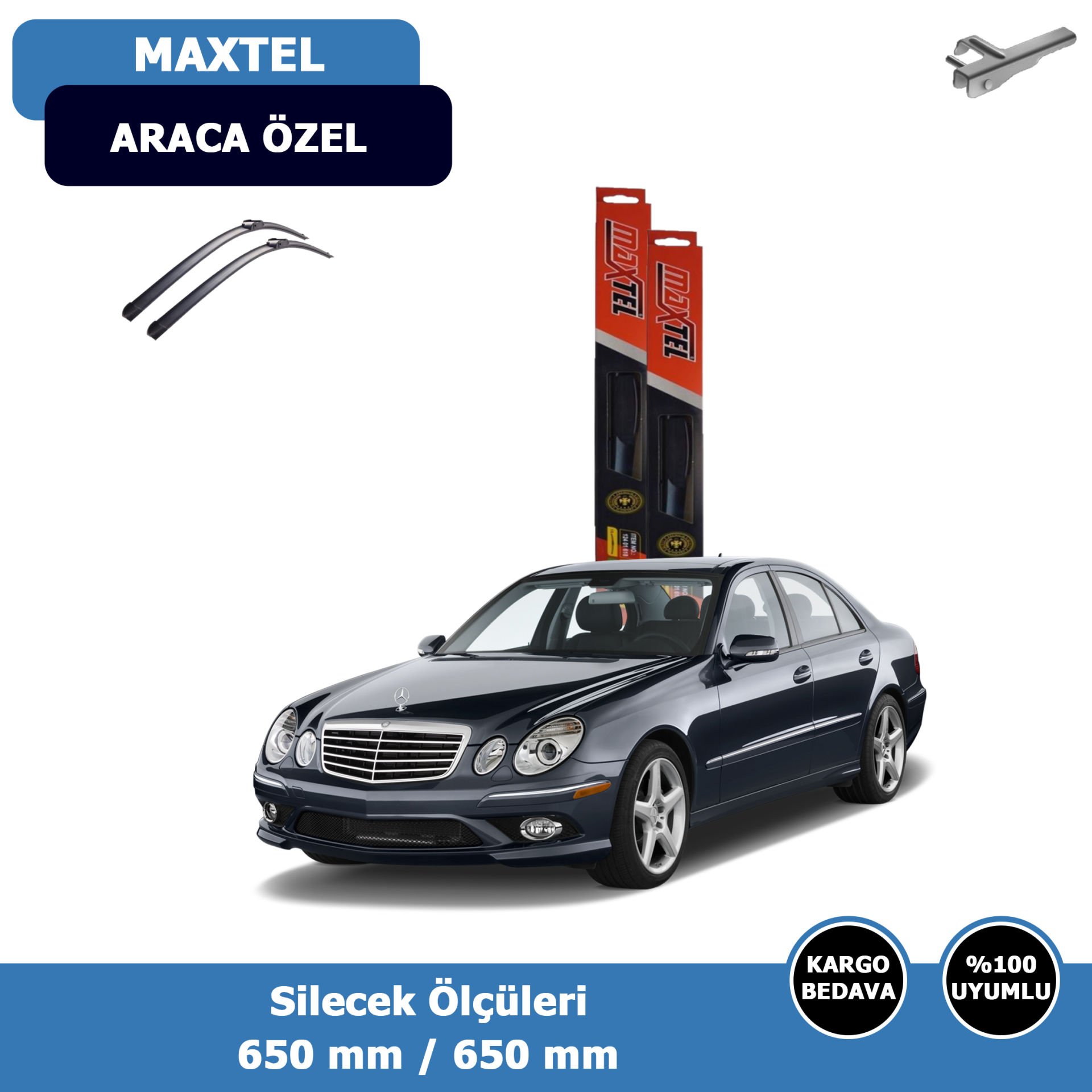 Mercedes E Serisi W211 Ön Silecek Süpürgesi (2003-2008)Maxtel