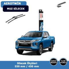 Mitsubishi L200 Ön Silecek Süpürgesi (2019-2022)Bosch