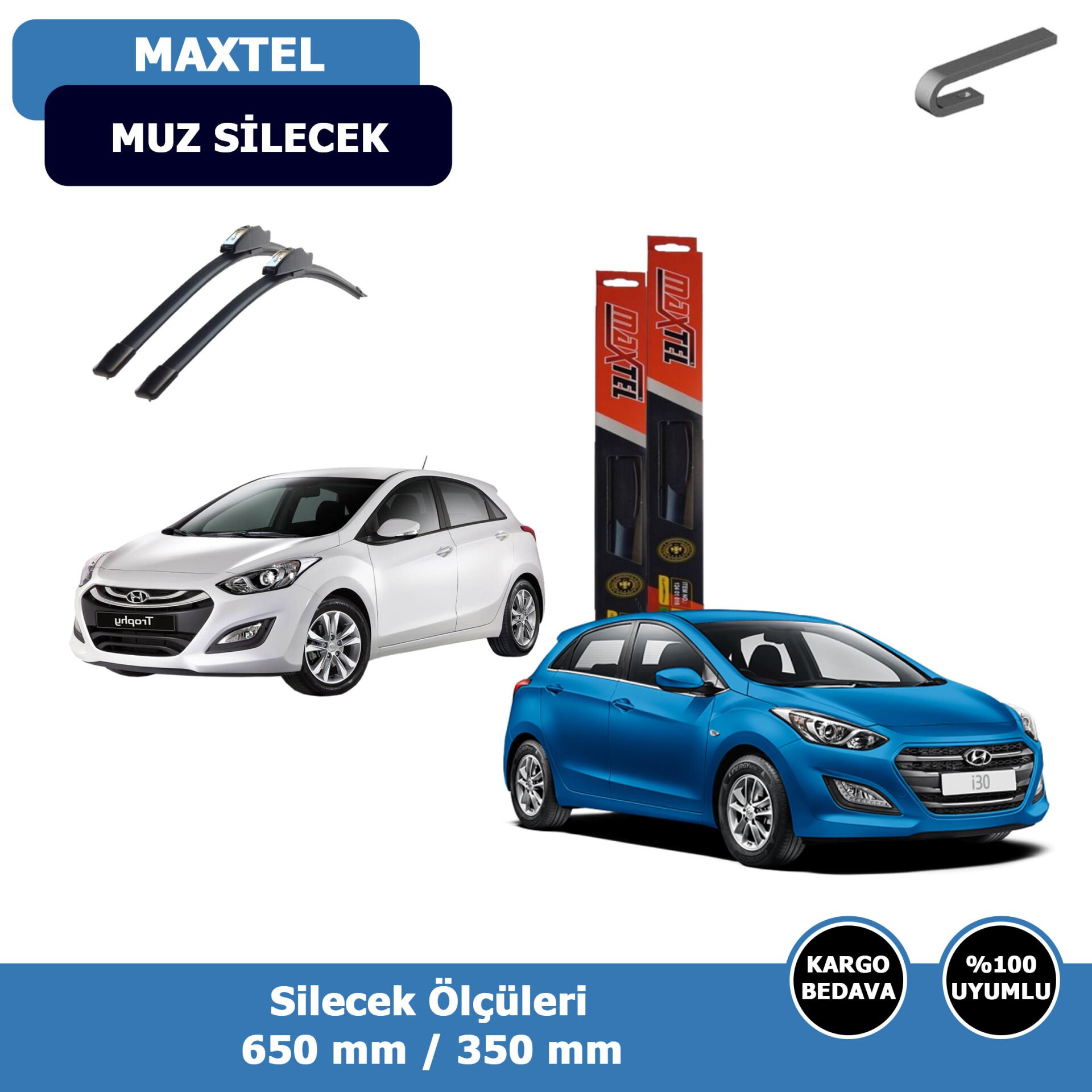 Hyundai İ30 Ön Silecek Süpürgesi (2012-2016)Maxtel